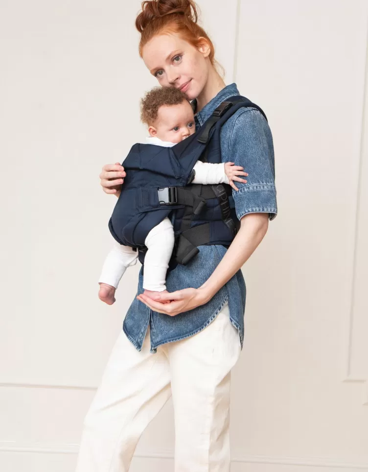 Seraphine Le CARIPOD™ | Porte-bébé - Toile en coton bleu marine< CARIPOD™ | Vêtements d'allaitement